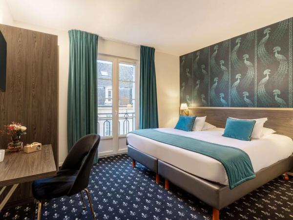 Best Western Royal Hotel Caen : photo 1 de la chambre chambre lit king-size supérieure avec vue