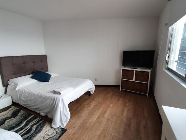Hostal Top Location ideal para viajeros Polanco : photo 3 de la chambre chambre double standard avec 2 lits doubles