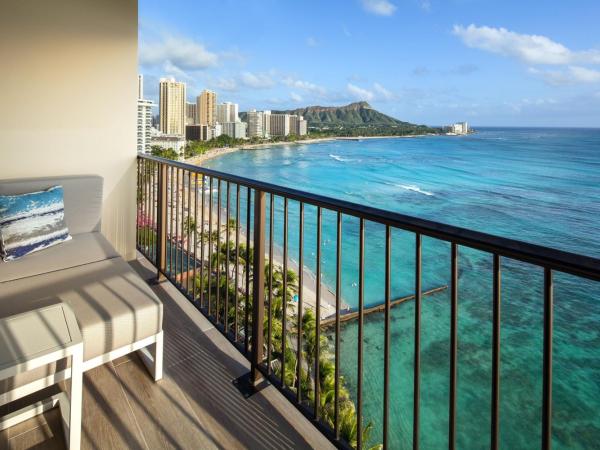 Sheraton Waikiki Beach Resort : photo 10 de la chambre suite océan kai récemment rénovée - suite 2 lits doubles et 1 chambre plus spacieuse