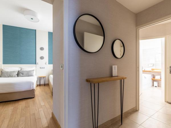 Hotel Kyriad Saint Malo Centre Plage : photo 6 de la chambre appartement (6 adultes) - vue sur mer