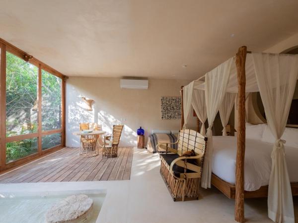 La Valise Tulum, member of Small Luxury Hotels : photo 4 de la chambre suite signature Étage inférieur - côté jungle