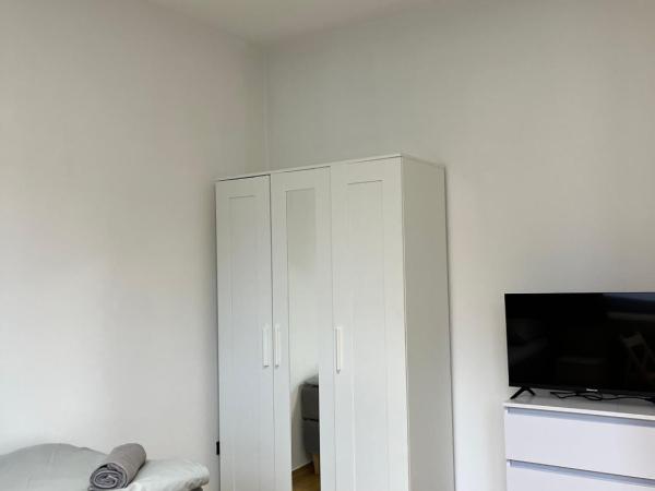 @Home Zimmervermietung Hamburg : photo 2 de la chambre chambre lits jumeaux avec salle de bains commune