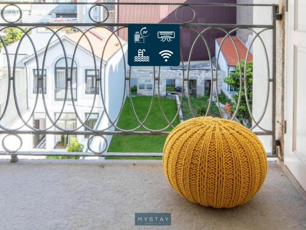 MyStay Porto Bolhão - Pool & Garden : photo 4 de la chambre appartement avec balcon