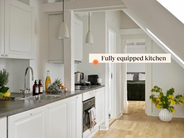 Rosenborg Hotel Apartments : photo 5 de la chambre loft 2 chambres sans ascenseur (5ème Étage)