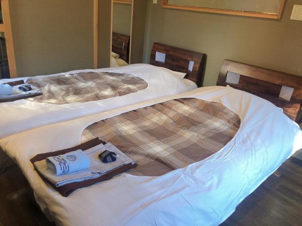 和正堂・禅 : photo 3 de la chambre chambre lits jumeaux avec toilettes communes