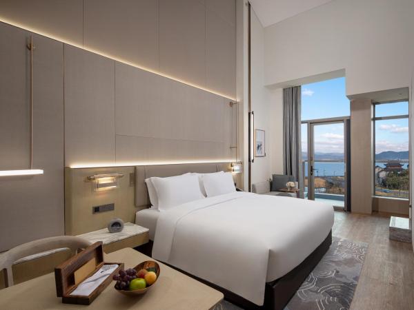 Wonderland Hotel Ningbo International Conference Center : photo 4 de la chambre duplex room with lake view