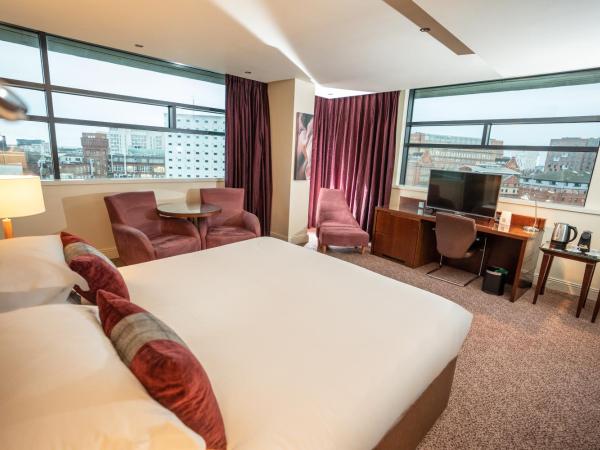 Manchester Marriott Hotel Piccadilly : photo 4 de la chambre suite junior lit king-size - vue panoramique sur ville