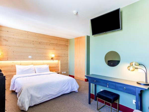 HOTEL TURAN : photo 3 de la chambre chambre double ou lits jumeaux - vue sur montagnes