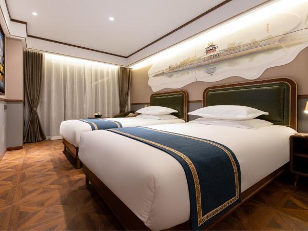 Time Traveller Boutique Hotel - Near Beijing CBD, CCTV, China Zun, SKP and Sanlitun, Tian'anmen Square, Forbidden City, Free daily necessities, Free night snack, Free laundry, English communication well, Free travel advice , Free gymnastic, : photo 2 de la chambre chambre lits jumeaux classique affaires