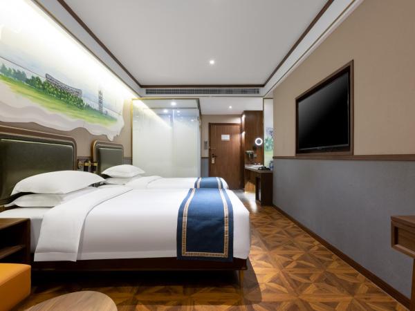 Time Traveller Boutique Hotel - Near National Olympic Sports Center , Beijing National Stadium , Olympic Forest Park , China Ethnic Museum, Guanzhuang subway station, Free laundry, Free customized tour itinerary : photo 3 de la chambre deluxe executive double room(for mainland chinese guests only)