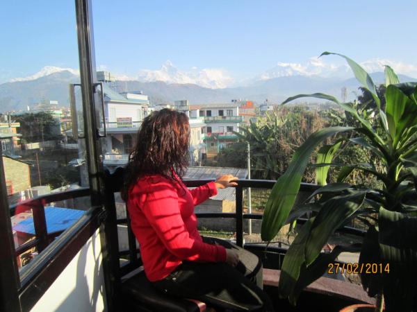 New Annapurna Guest House : photo 10 de la chambre chambre de luxe - vue sur montagne