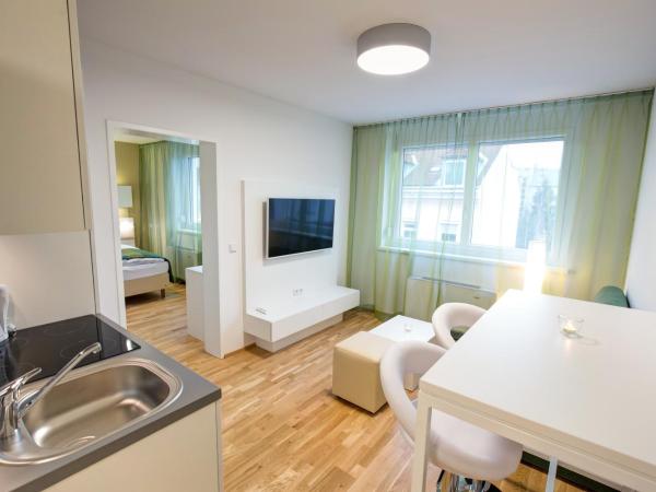 Smart Apart Living - Wien Hauptbahnhof : photo 3 de la chambre appartement deluxe avec chambre séparée