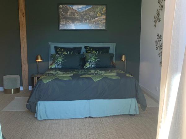 Chambre d'hôtes A Vadina Porticcio : photo 7 de la chambre chambre double avec salle de bains privative