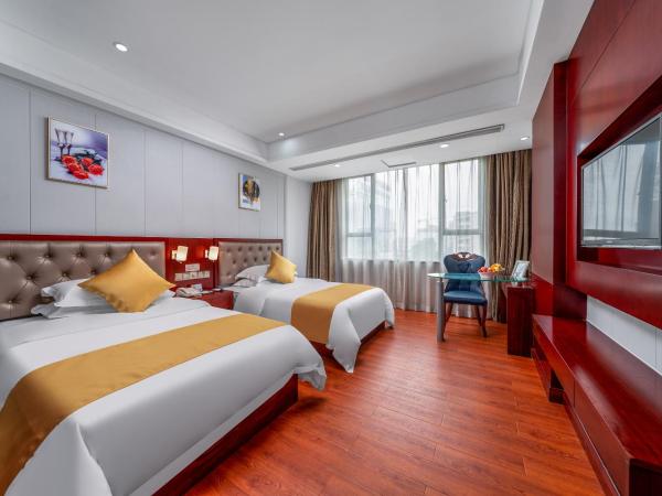 Guangzhou Shi Liu Hotel : photo 3 de la chambre chambre affaires lits jumeaux