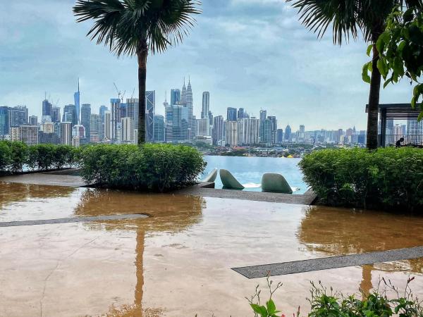Datum Jelatek Sky Residence KLCC SkyRing Linked to LRT and Mall : photo 8 de la chambre appartement