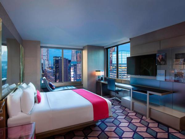 W New York - Times Square : photo 5 de la chambre chambre d'angle lit king-size cool - vue sur fleuve hudson