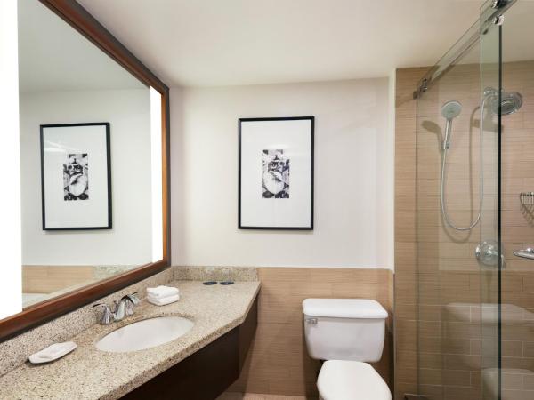 Sheraton Vancouver Airport Hotel : photo 3 de la chambre chambre lit king-size - vue sur ville