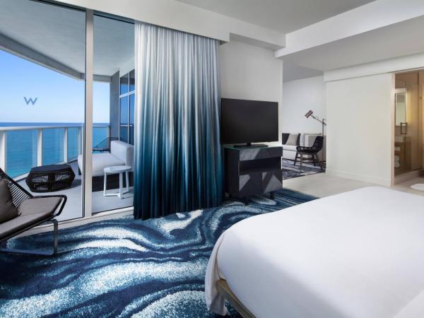 W Fort Lauderdale : photo 4 de la chambre fantastic suite, 1 bedroom suite, 1 queen, oceanfront, balcony