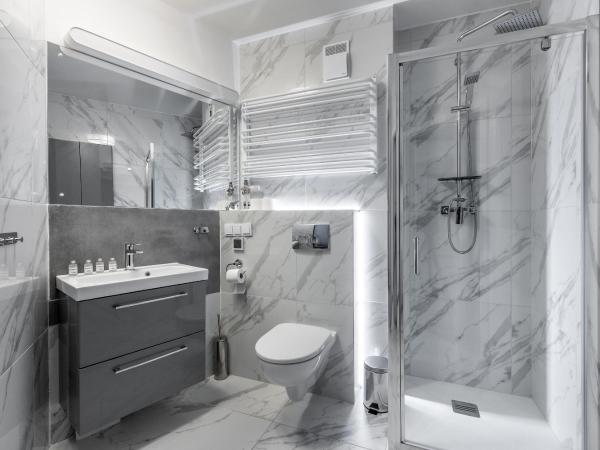 InPoint Apartments G13 near Old Town & Kazimierz : photo 4 de la chambre studio lit king-size