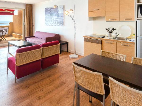 Aparthotel Adagio Nice Promenade des Anglais : photo 10 de la chambre appartement 1 chambre – vue sur mer (4 adultes)