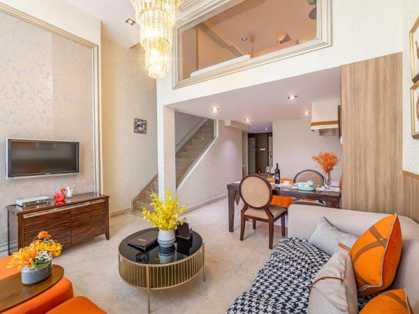 WAIFIDEN Guangzhou Grand View Golden Palace Apartment - Free shuttle bus during the Canton Fair : photo 3 de la chambre suite affaires lits jumeaux