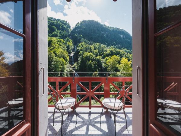 Grandhotel Giessbach : photo 5 de la chambre chambre double supérieure - vue sur cascade