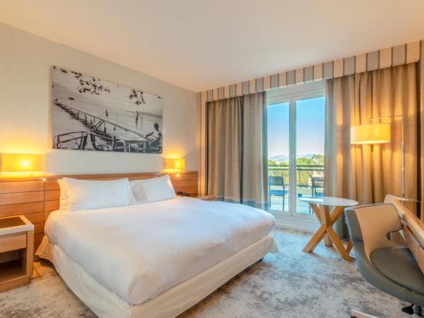 Holiday Inn Nice - Port St Laurent, an IHG Hotel : photo 2 de la chambre chambre standard lit double avec balcon - vue sur montagne et ville