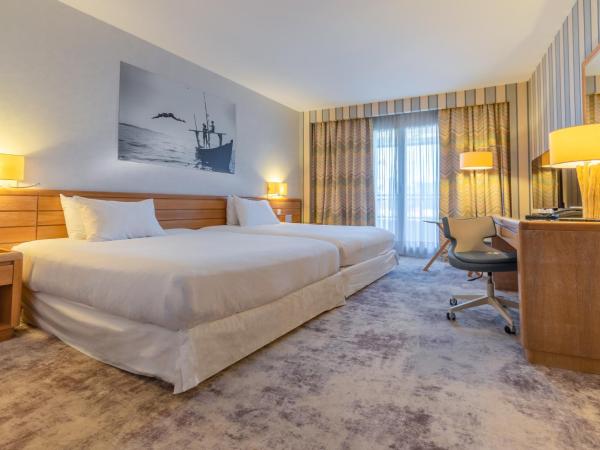 Holiday Inn Nice - Port St Laurent, an IHG Hotel : photo 1 de la chambre chambre standard 2 lits doubles - vue sur montagne et ville