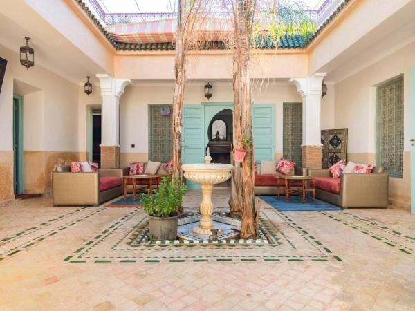 Riad salix d'agafay : photo 2 de la chambre chambre double avec salle de bains privative