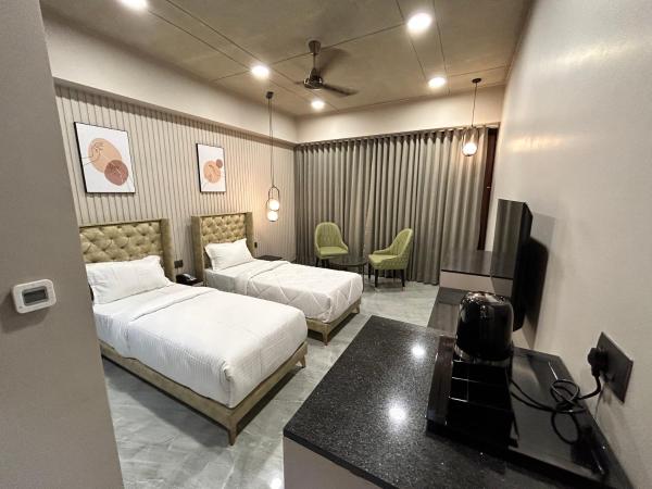 Apricot Motera : photo 4 de la chambre chambre deluxe double ou lits jumeaux