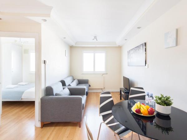 Comfortable Budget Apartment Next To Eurostar International - Kings Cross & Euston Station : photo 5 de la chambre appartement avec douche