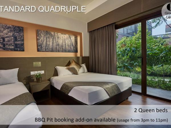 D'Resort @ Downtown East : photo 1 de la chambre chambre quadruple standard - rez-de-chaussée