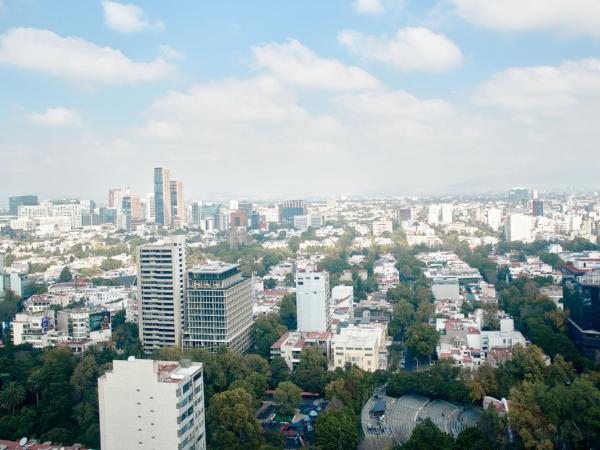 JW Marriott Hotel Mexico City Polanco : photo 6 de la chambre chambre avec 2 lits doubles - vue sur parc