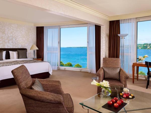 Hotel President Wilson, a Luxury Collection Hotel, Geneva : photo 3 de la chambre grande suite junior lit king-size avec vue sur lac