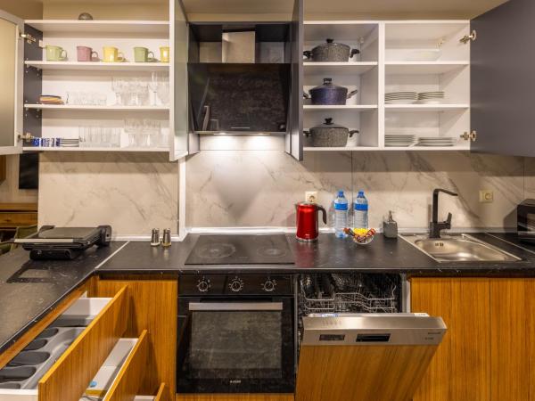 BayMari Suites Plus Florya : photo 8 de la chambre appartement 2 chambres deluxe - vue sur jardin