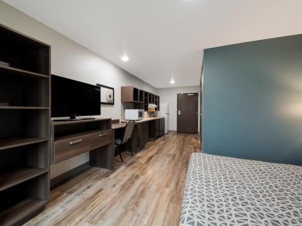 WoodSpring Suites San Antonio UTSA - Medical Center : photo 10 de la chambre queen suite with sofa - non smoking