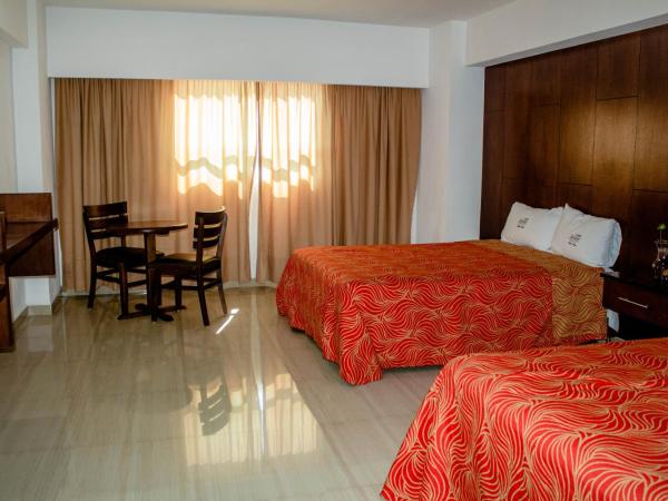 Hotel RRU Puebla : photo 5 de la chambre chambre lits jumeaux