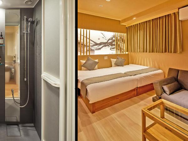 Stay SAKURA Tokyo Shinjuku Hyakukura : photo 2 de la chambre chambre triple avec douche