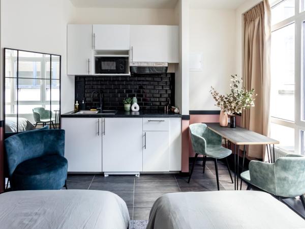 Hey - Aparthotel Brussels : photo 6 de la chambre studio double deluxe