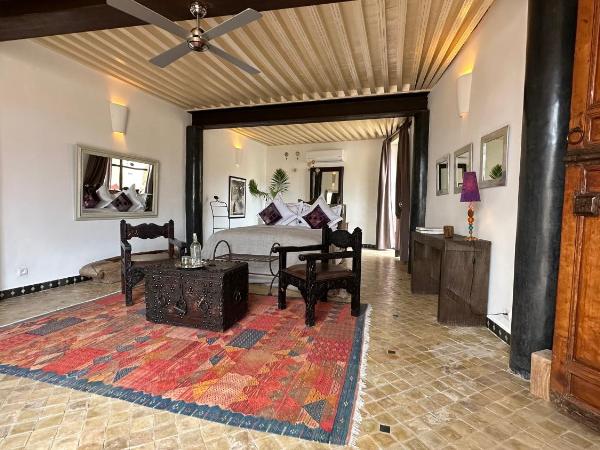 Riad Laaroussa : photo 3 de la chambre suite avec terrasse 