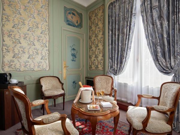 Hôtel Raphael : photo 4 de la chambre chambre boudoir avec terrasse - côté tour eiffel