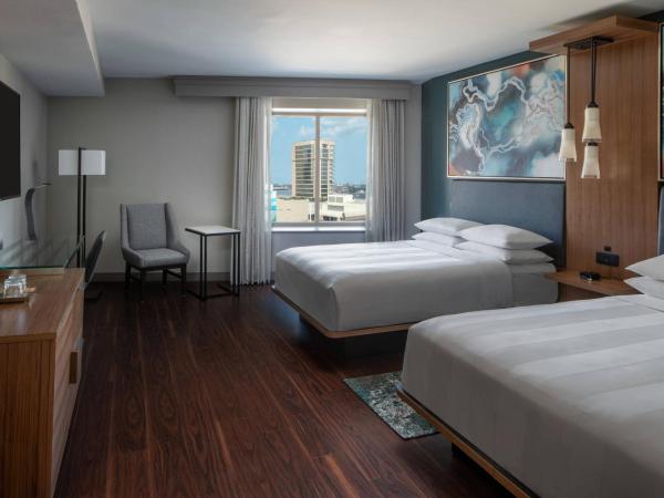 New Orleans Marriott Warehouse Arts District : photo 1 de la chambre chambre plus grande 2 lits queen-size