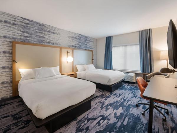 Fairfield by Marriott Inn & Suites Virginia Beach Town Center : photo 1 de la chambre chambre lit queen-size - vue sur ville