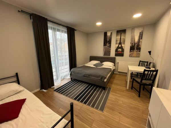 Przystanek Sopot Plaża : photo 2 de la chambre chambre quadruple