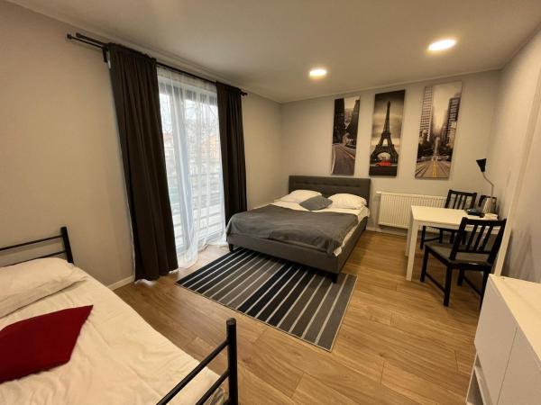 Przystanek Sopot Plaża : photo 5 de la chambre chambre quadruple