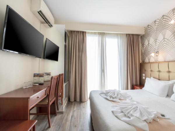 Athens Golden City Hotel : photo 8 de la chambre chambre double ou lits jumeaux