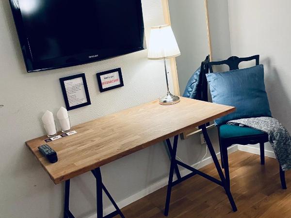 Le Mat B&B Göteborg City : photo 2 de la chambre chambre Économique lits jumeaux sans fenêtre avec salle de bains commune