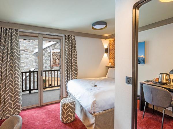 Hôtel L'Aigle du Montana by Les Etincelles : photo 2 de la chambre chambre double avec balcon