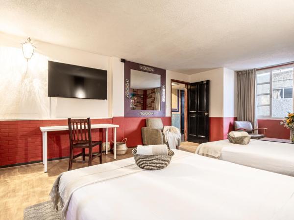 Soy Local CDMX : photo 6 de la chambre chambre quadruple standard avec 2 lits doubles
