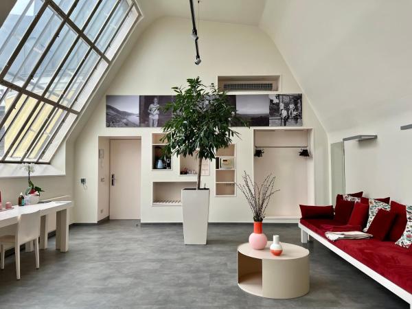 Hotel Rathaus - Wein & Design : photo 7 de la chambre suite loft avec terrasse